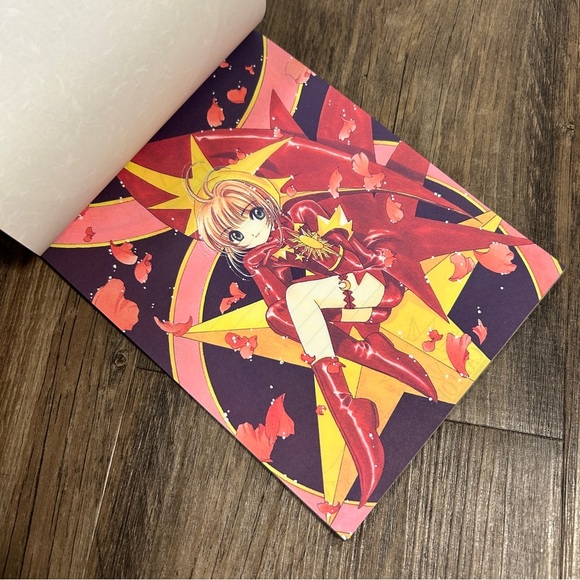Cardcaptor Sakura Nakayoshi 1999 Art Big Memo Pad CLAMP - Picture 2 of 4